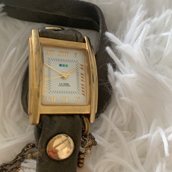 La mer wrap around bracelet & watch brown - Picture 3 of 4